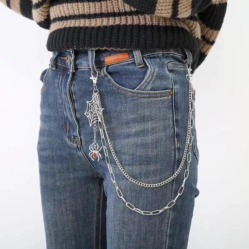 BOOSTIQ Pant Chains for Men Women Punk Rock Pocket Chains Turquoise Wallet Chain Western Country Cowboy Wallets Chain for Men - Image 3